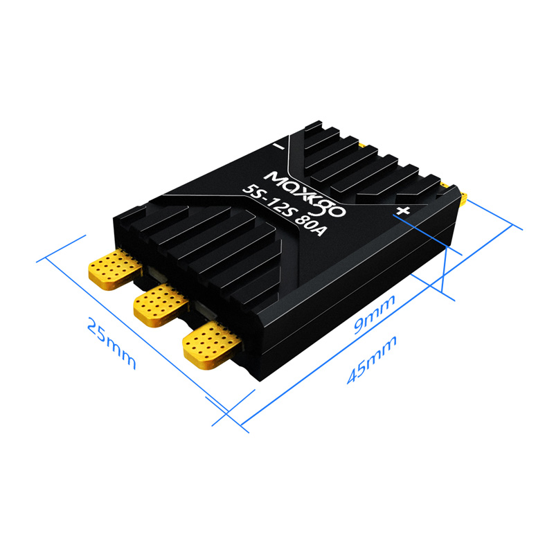 5-12S 80A ESC (AM32) + 12AWG detail image 4