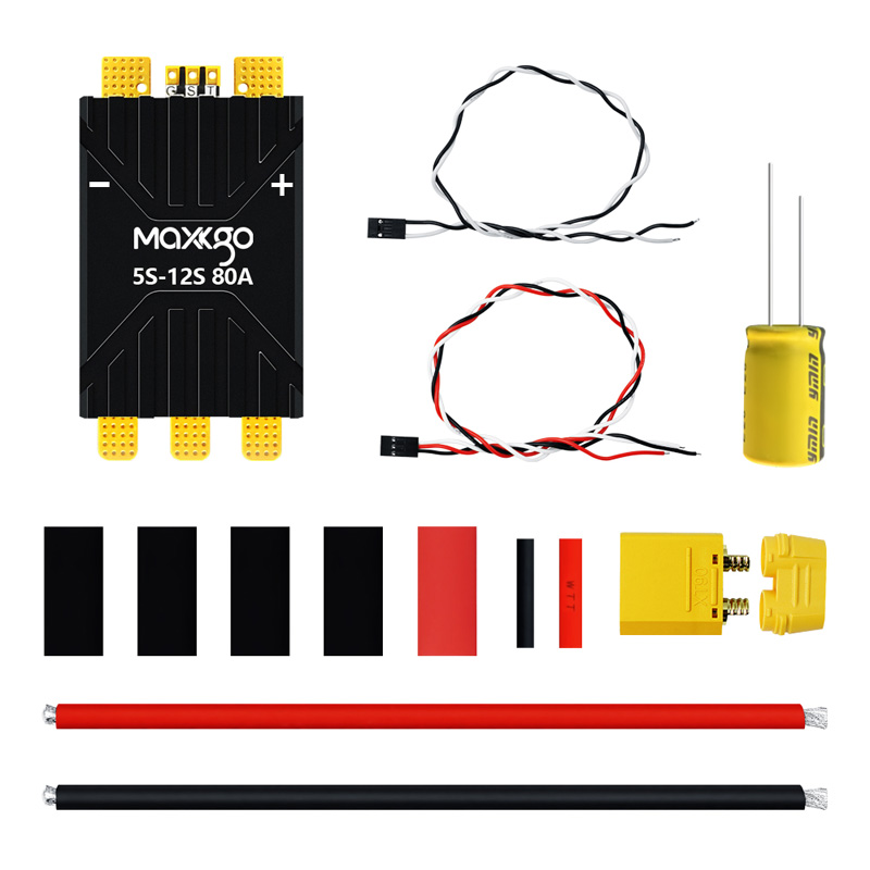 5-12S 80A ESC (AM32) + 12AWG detail image 5