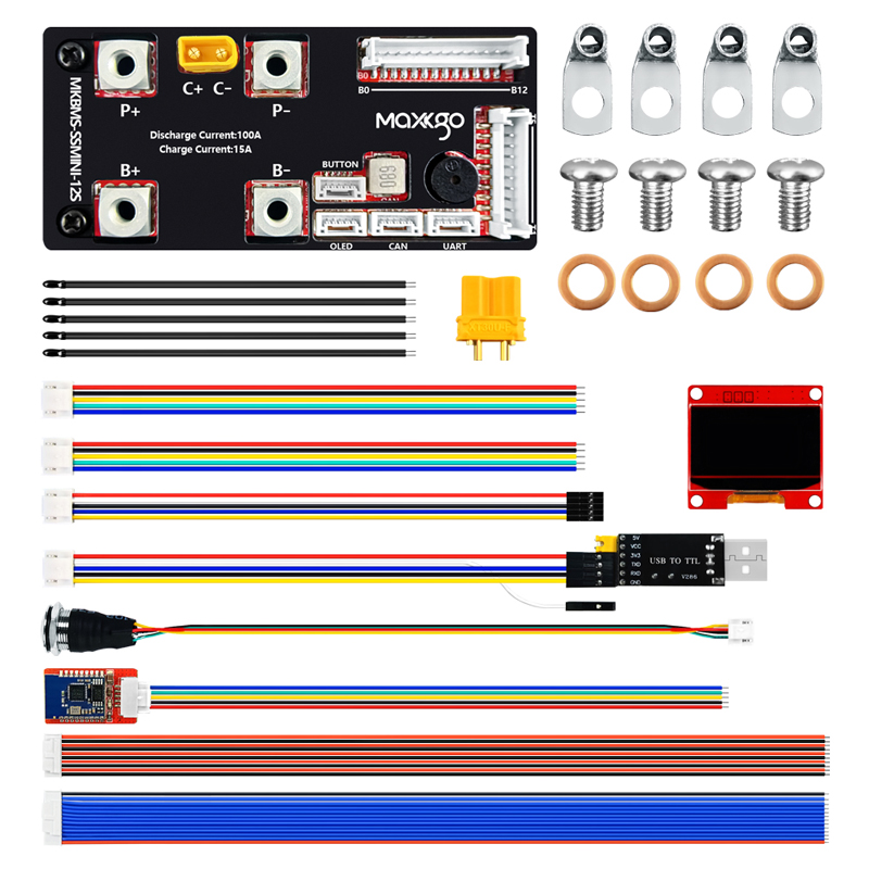 MAXKGO 6S-12S Smart Bluetooth BMS detail image 7