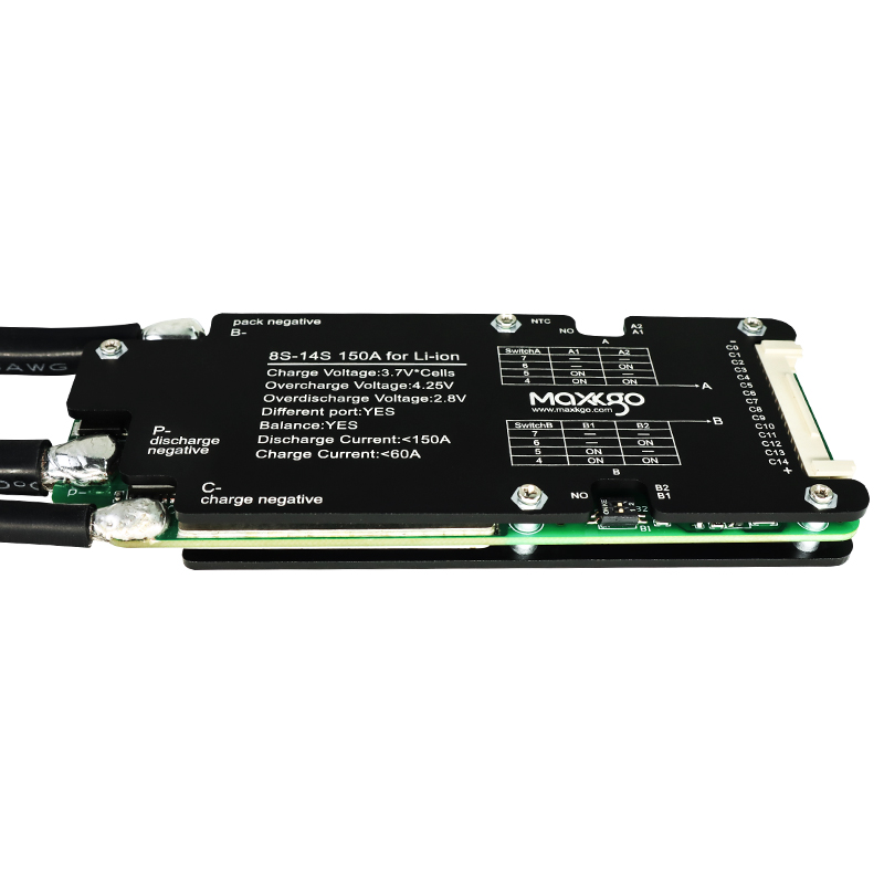 Hardware BMS 8S-14S 150A Protection Board detail image 2